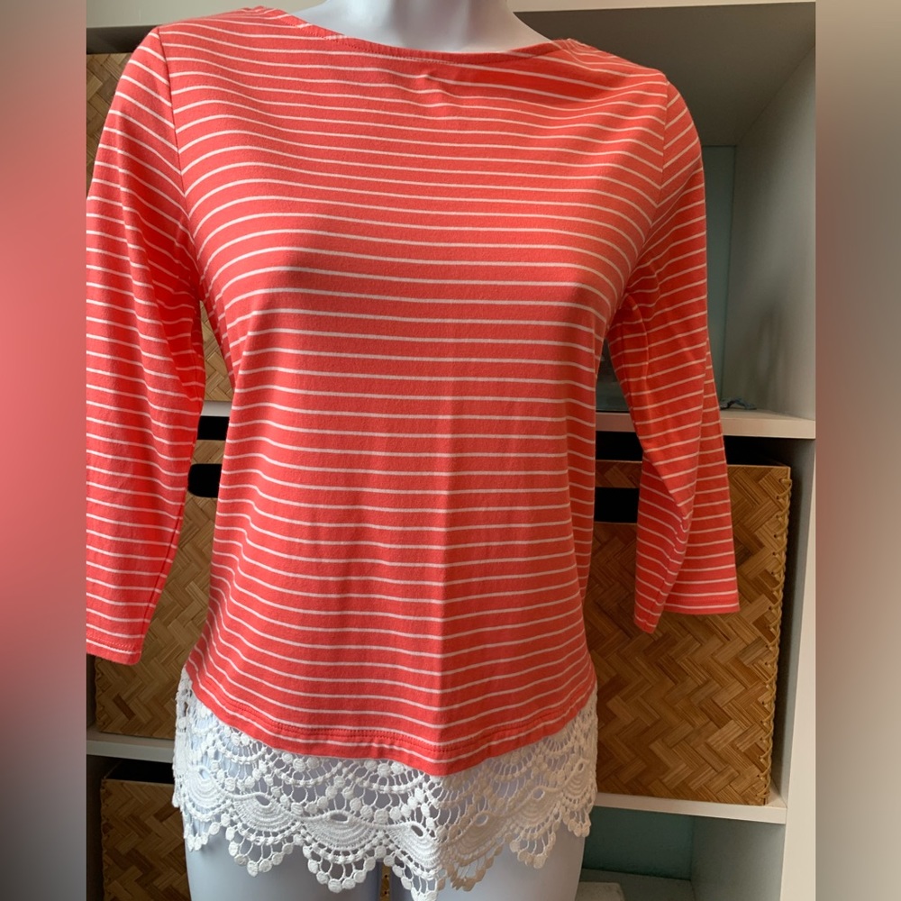 St. John’s Bay 3/4 Sleeve Top.